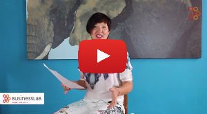 An Verstraete in een video over haar droombord