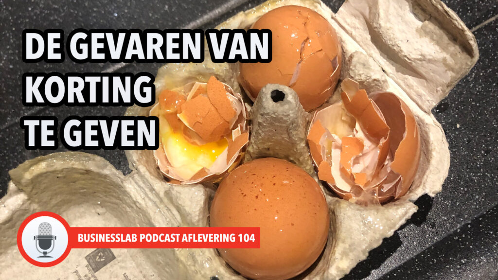 de gevaren van korting te geven