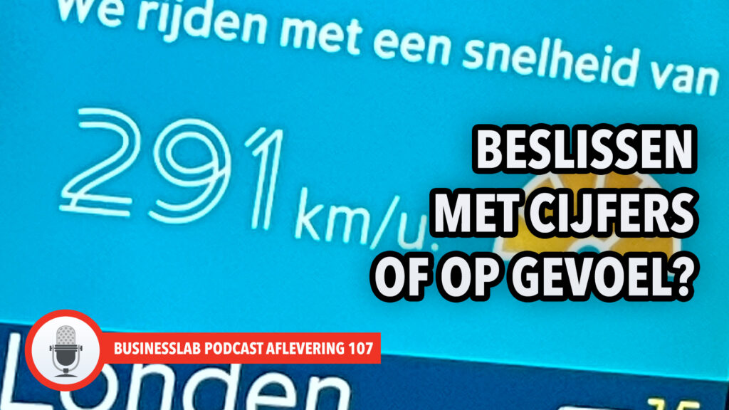 Beslissen met cijfers of op gevoel